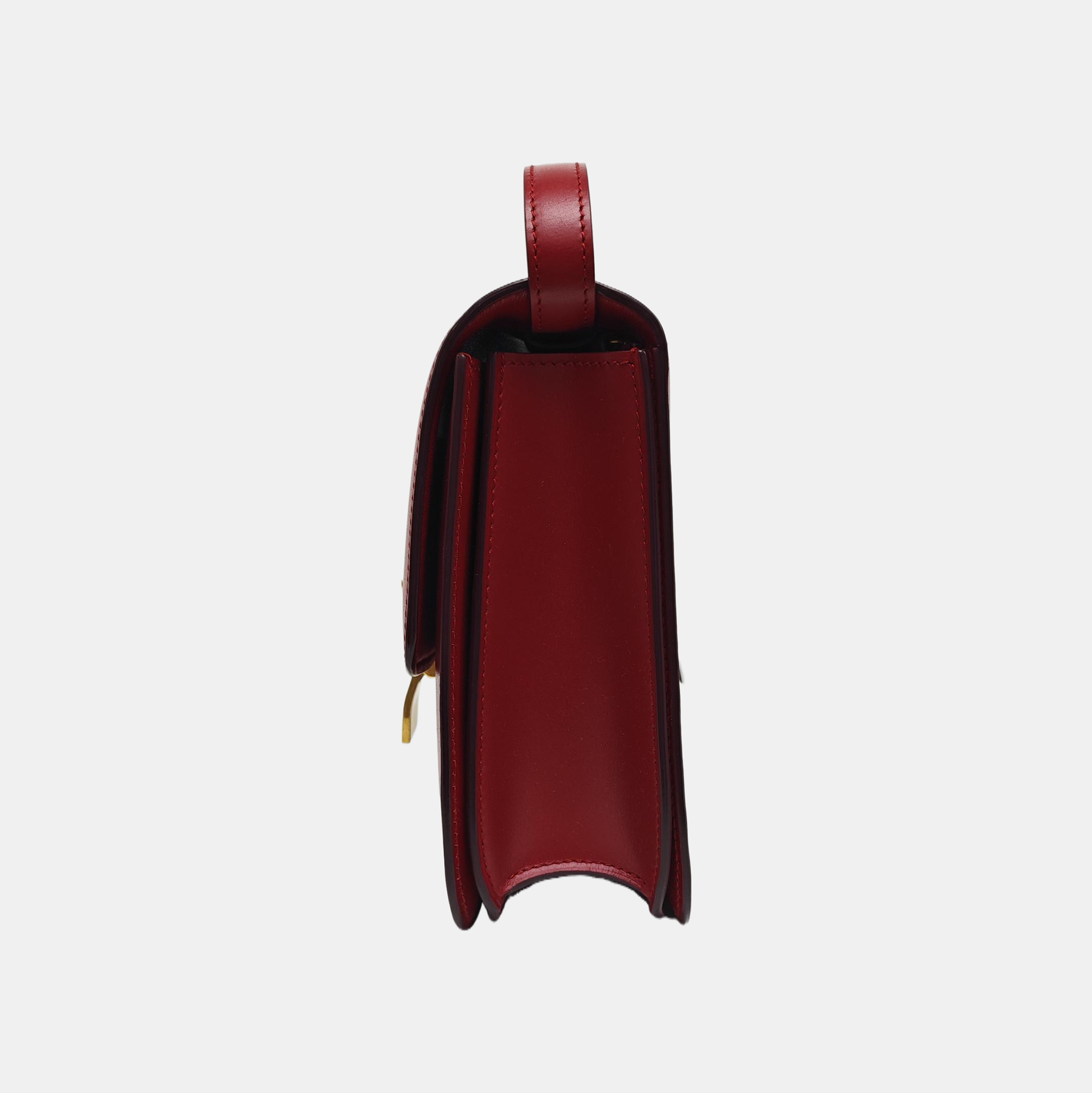 CLASSIC BOX Piel de ternera mediana Roja