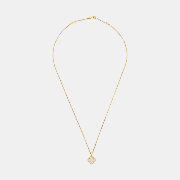 Sweet Alhambra 18k Gold Necklace