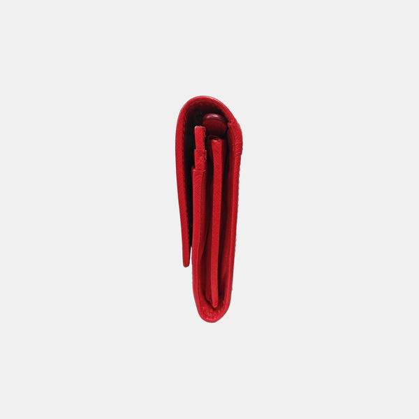 Gancini Piel de ternera Roja