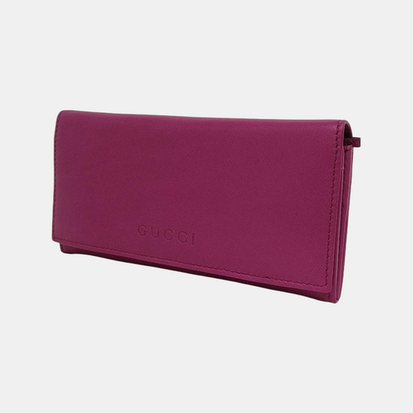 Calfskin Purple Wallet