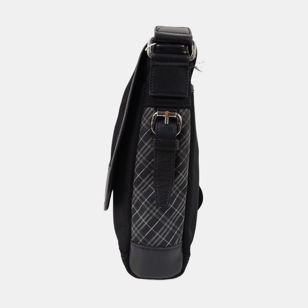 Fabric Shoulder Bag Black