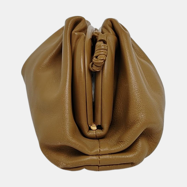 The Pouch Mini Calfskin Brown