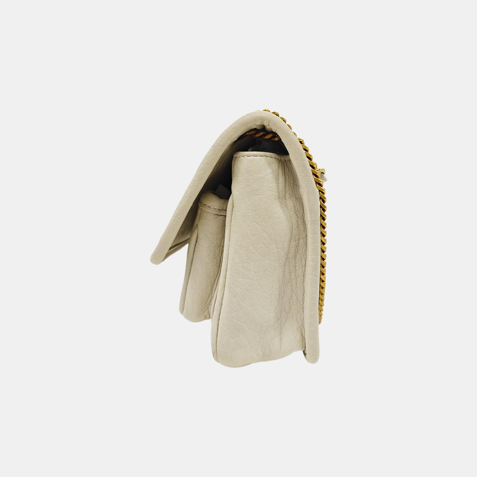 NIKI Mini Lambskin White