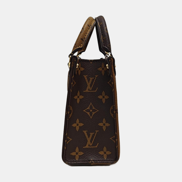 ONTHEGO BB Monogram Coated Canvas Brown