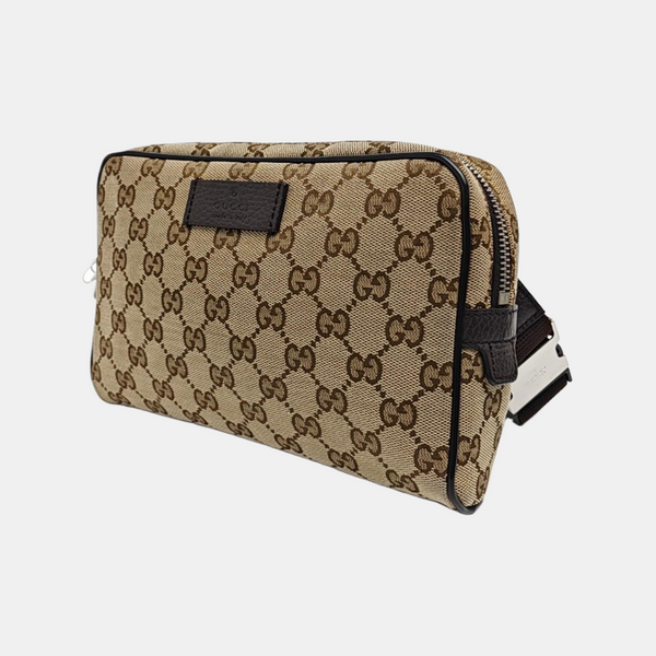 GG Supreme Monogram Canvas Brown