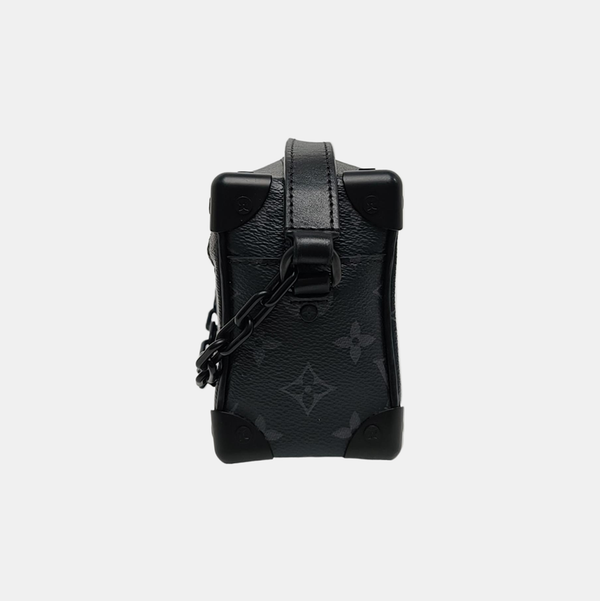SOFT TRUNK Mini Monogram Coated Canvas Black