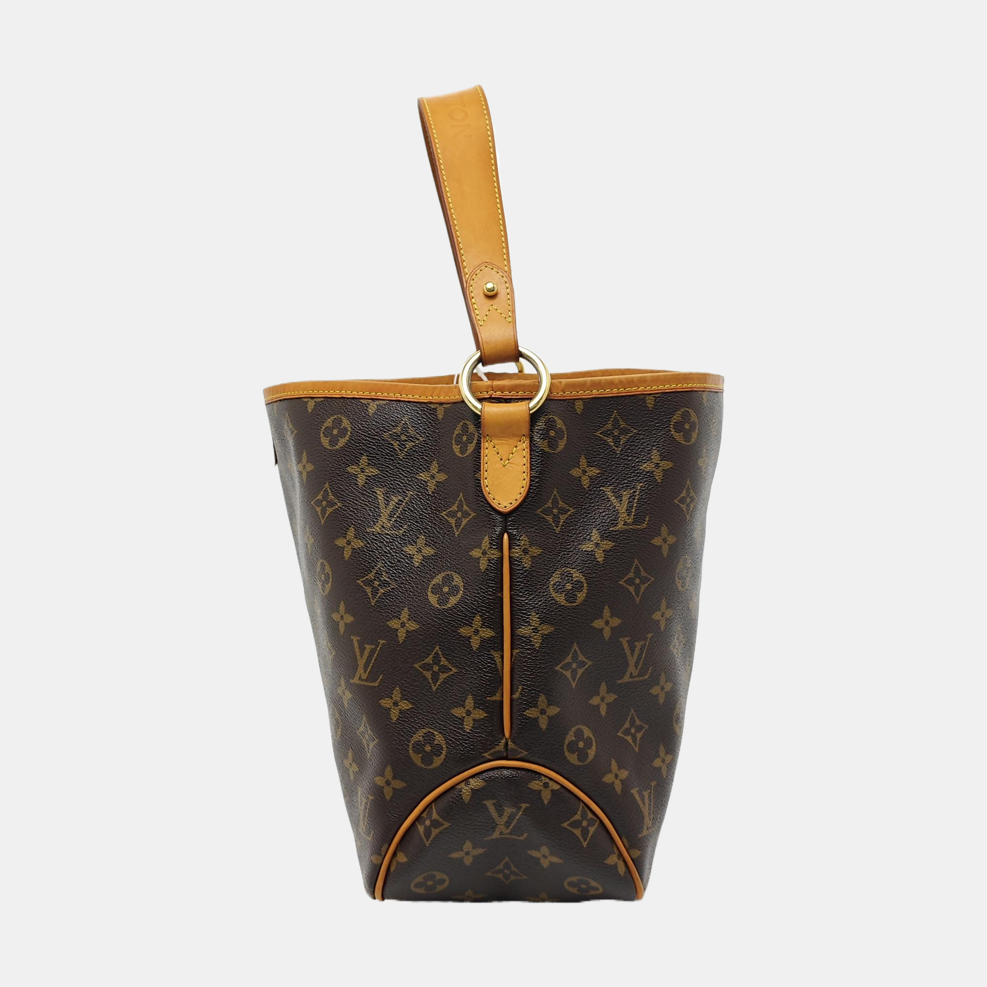 DELIGHTFUL Monogram Coated Canvas Brown