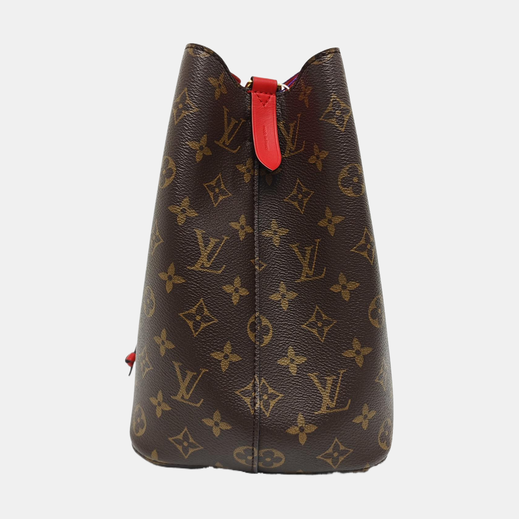 NÉONOÉ MM Monogram Coated Canvas Brown