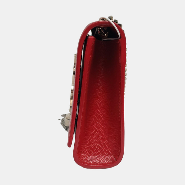 KATE Small Calfskin Red