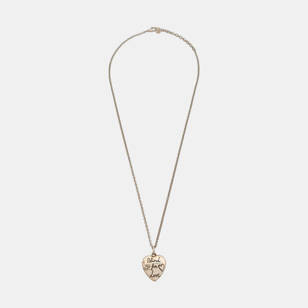 Blind For Love 925 Sterling Silver Necklace
