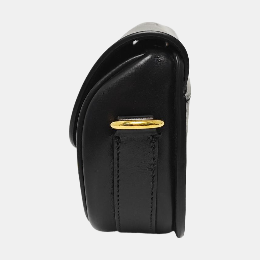 Authenticated pre-owned  Bobby Calfskin Black - Shoulder Bag at Looply