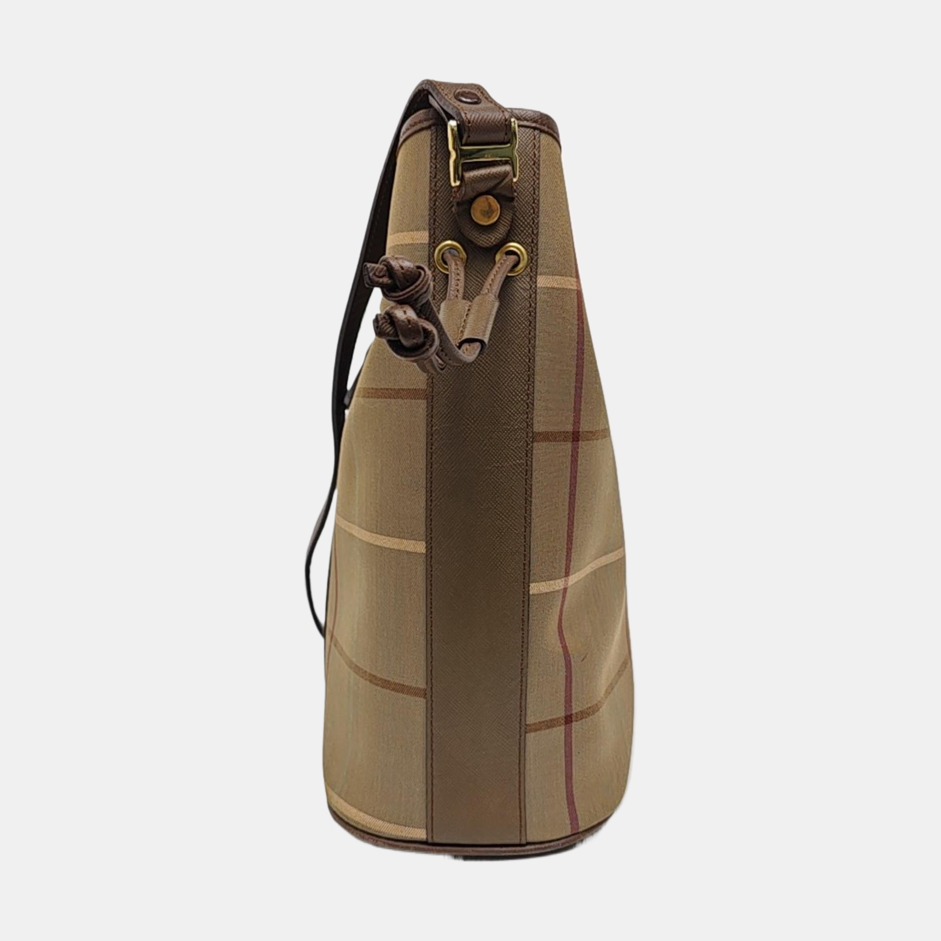 Canvas Bucket Bag Green