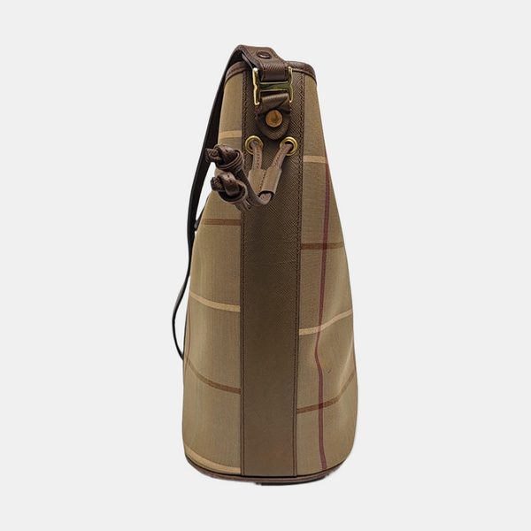 Canvas Bucket Bag Green