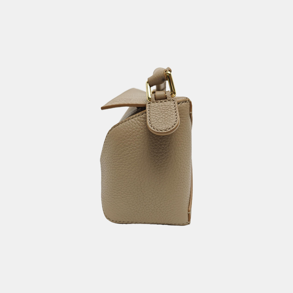 Puzzle Mini Calfskin Beige