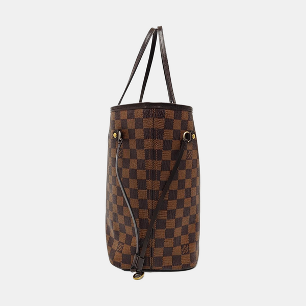 NEVERFULL MM Damier Ebene Coated Canvas Brown