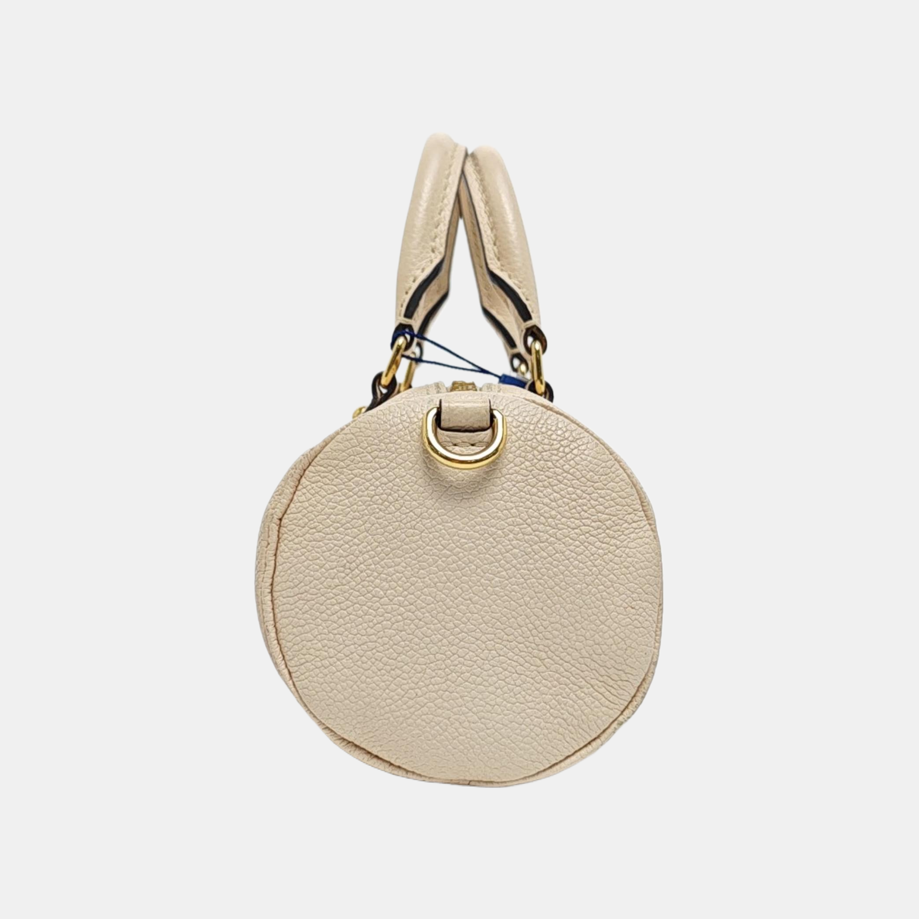 PAPILLON BB Monogram Calfskin Beige