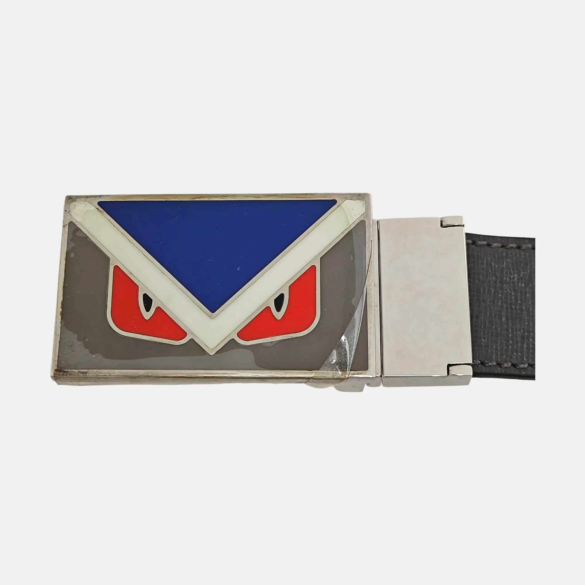Leather Belt Gray
