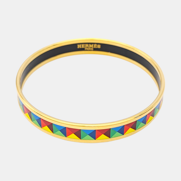 Email Metal Multicolor Bangle