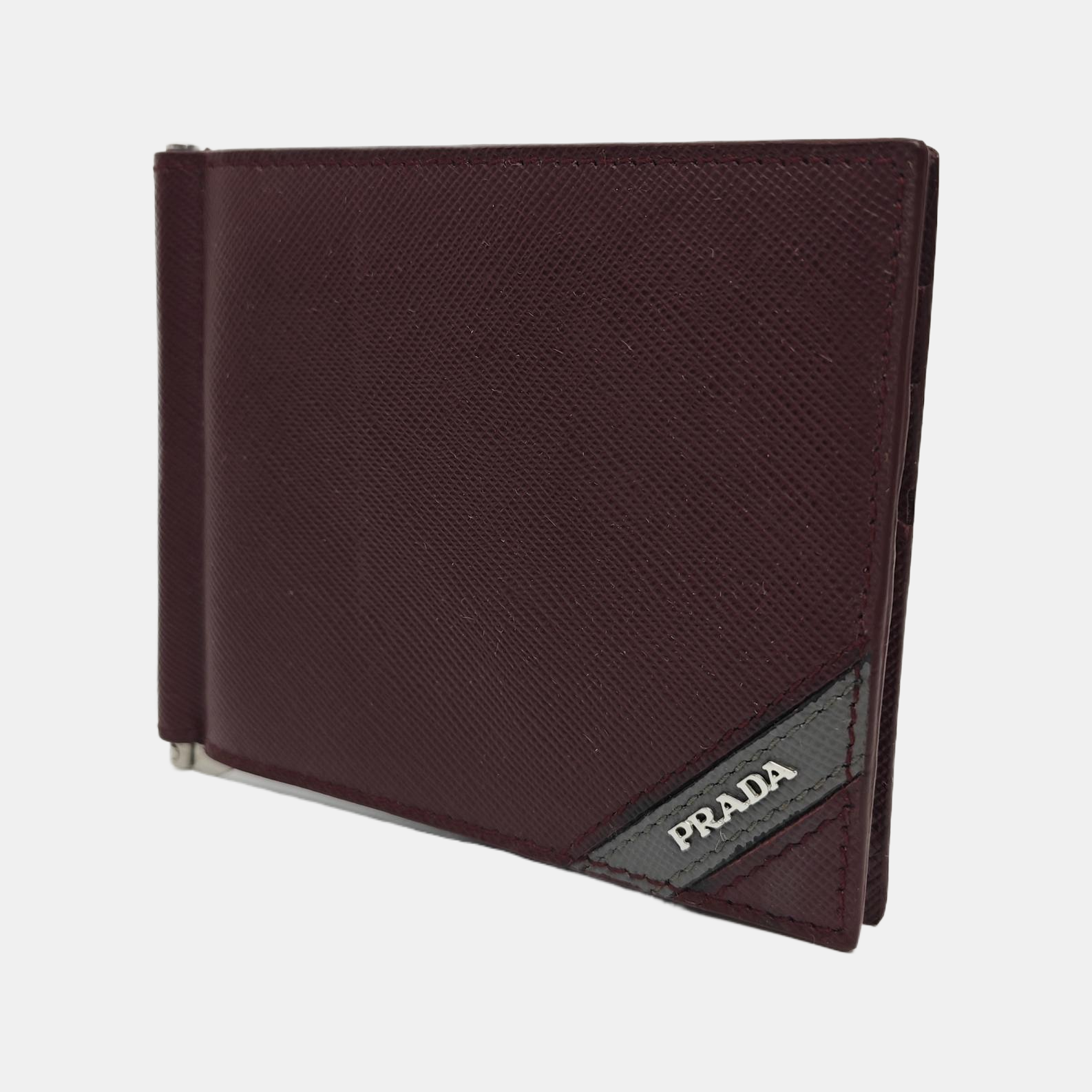 Calfskin Card Holder Red