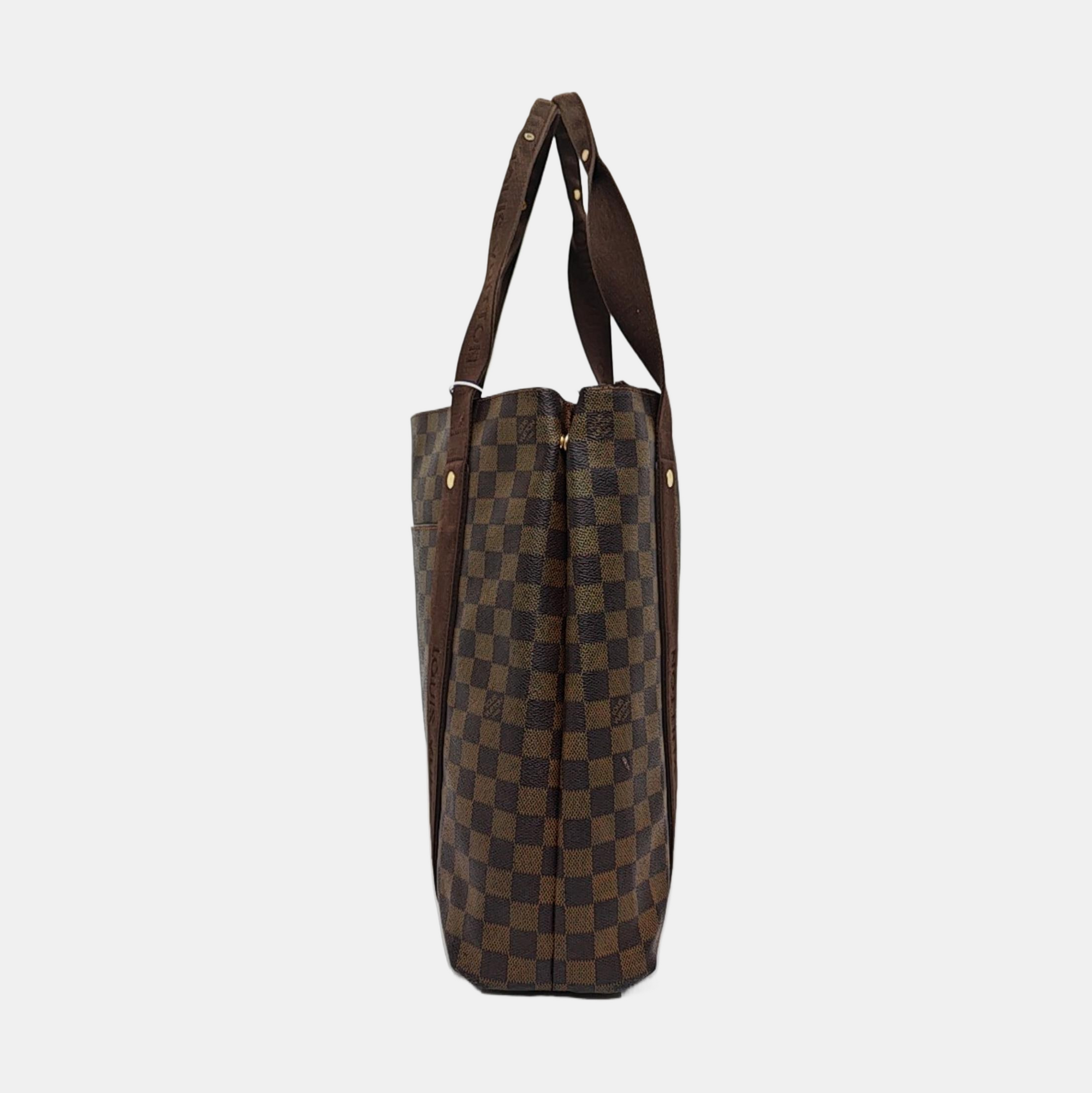 VINTAGE BEAUBOURG Damier Ebene Coated Canvas Brown