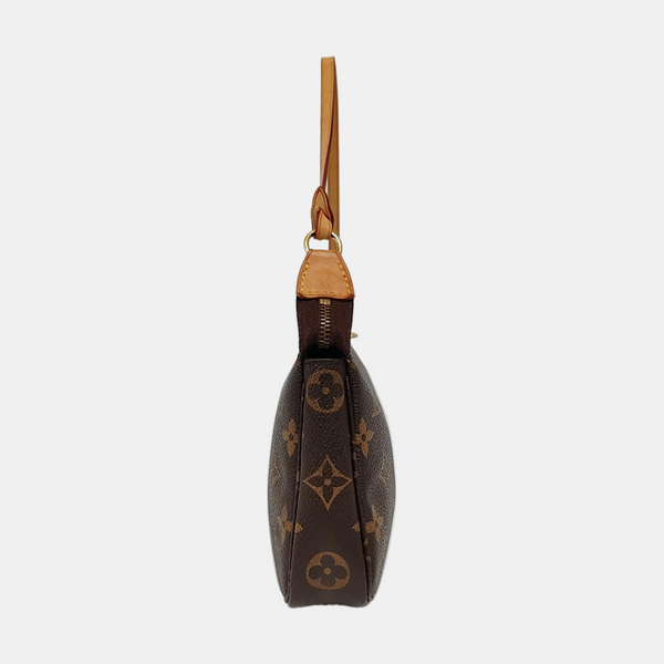 ACCESSOIRES Monogram Coated Canvas Brown