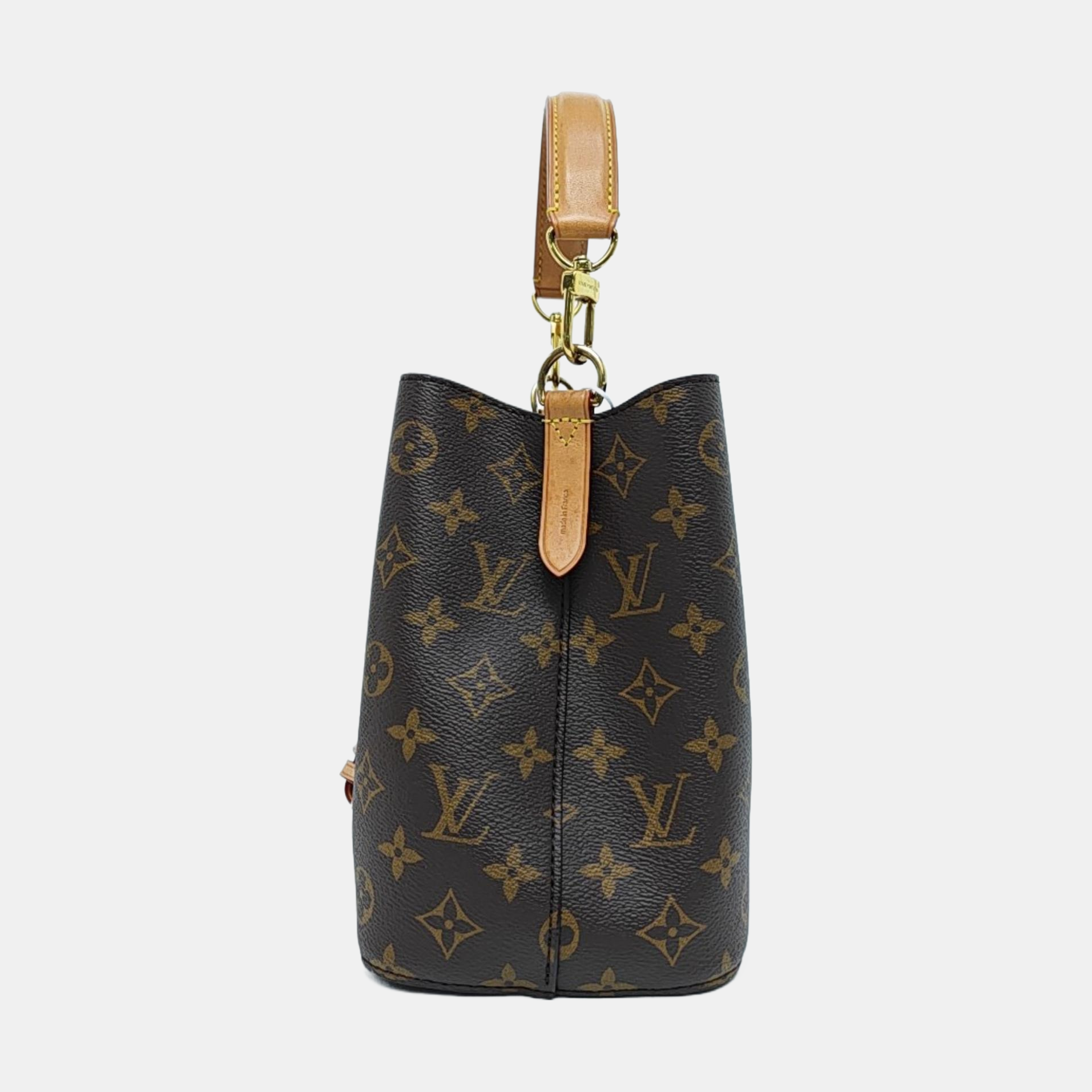 NÉONOÉ BB Monogram Coated Canvas Brown