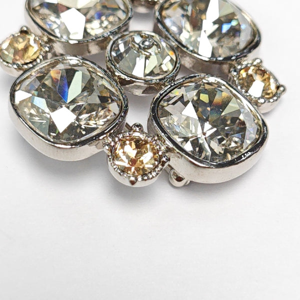 Metal Silver Brooch