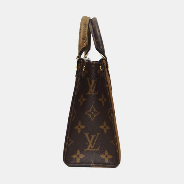 ONTHEGO BB Monogram Coated Canvas Brown