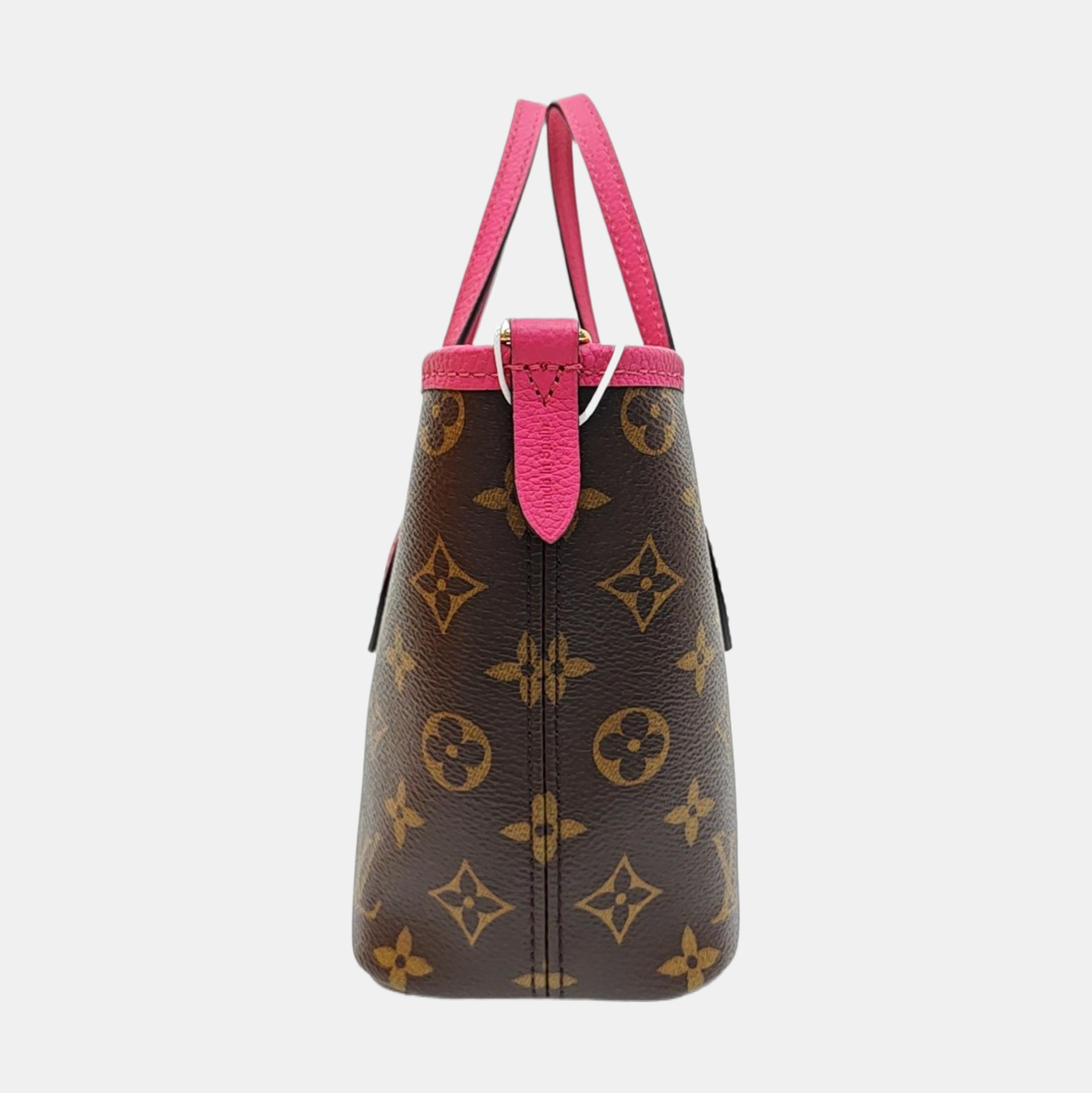 NEVERFULL INSIDE OUT BB Monogram Calfskin Red