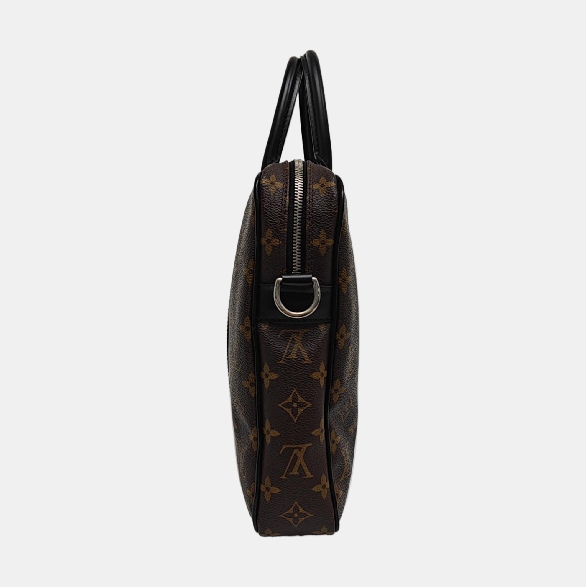 PORTE-DOCUMENTS PM Monogram Coated Canvas Brown