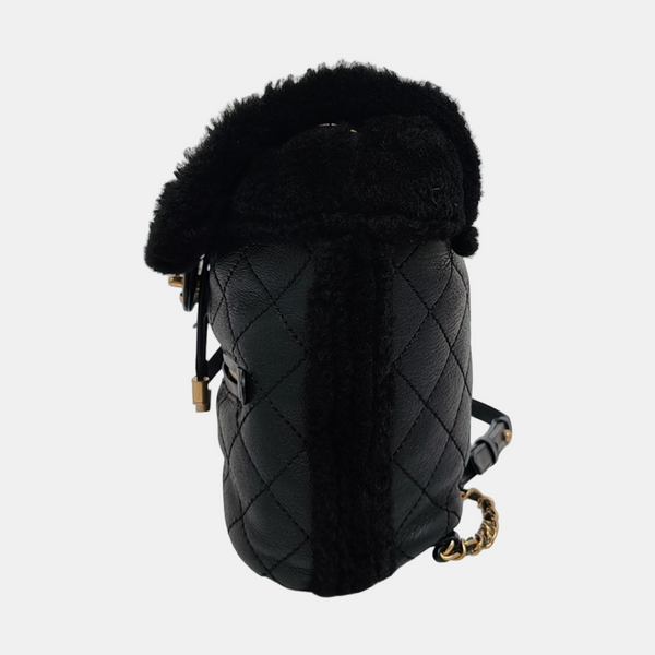 Quilted Lambskin Black