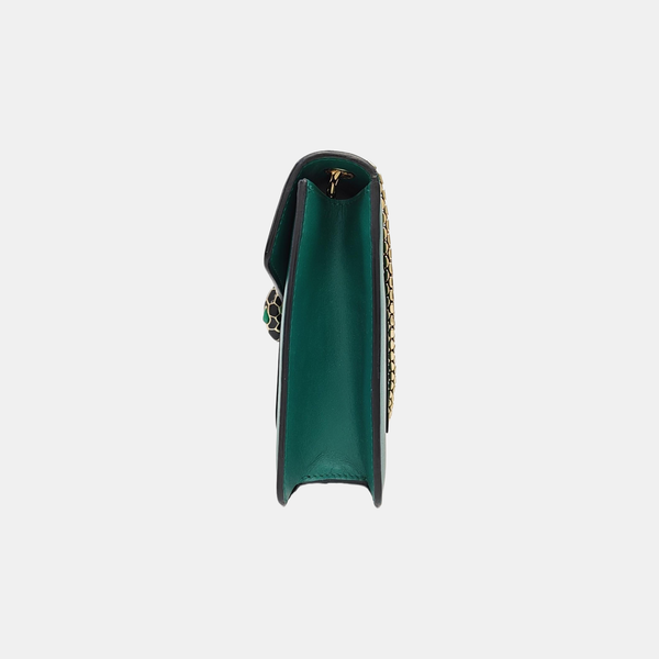SERPENTI FOREVER Small Calfskin Green