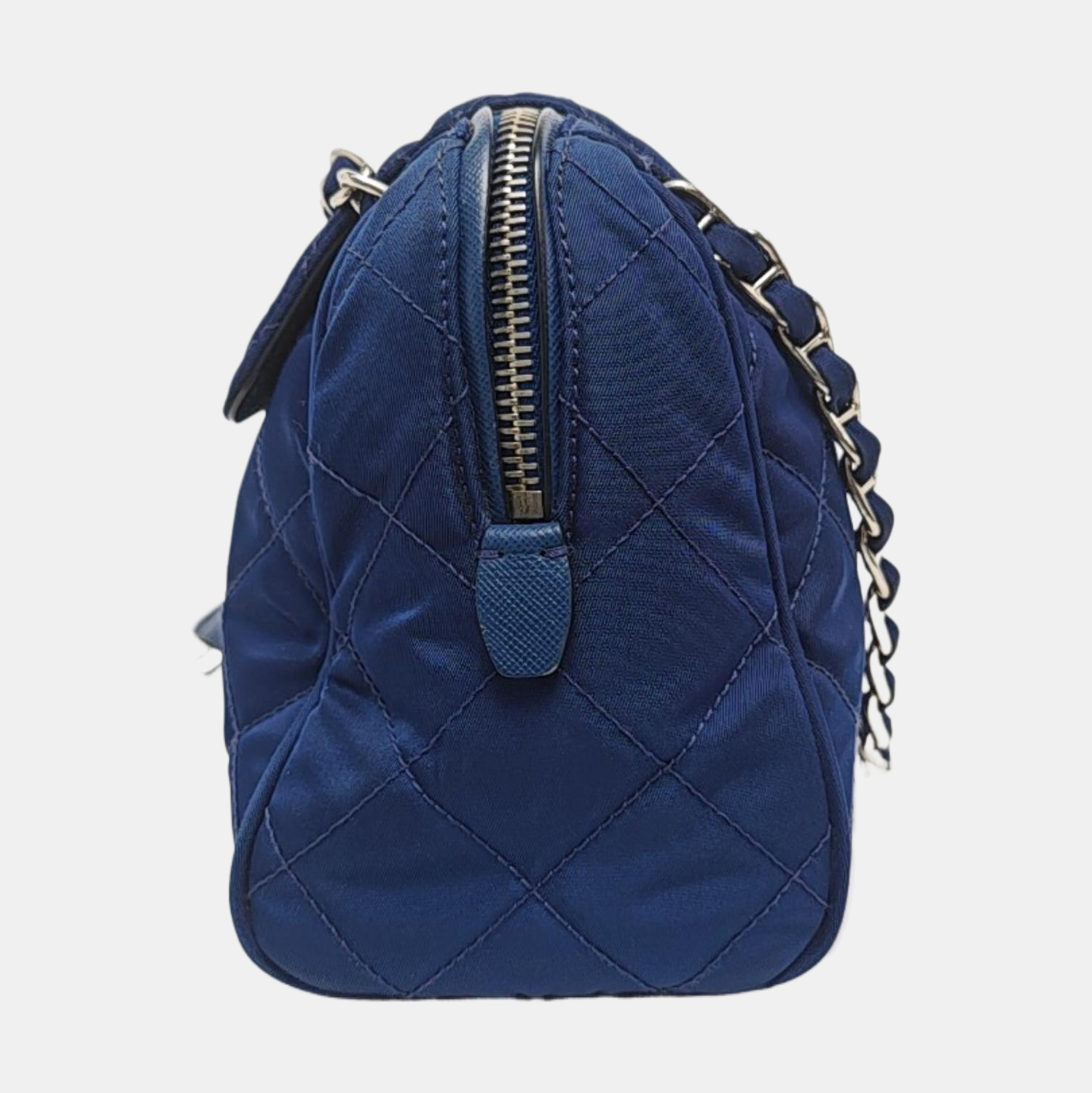 Quilted Nylon Blue