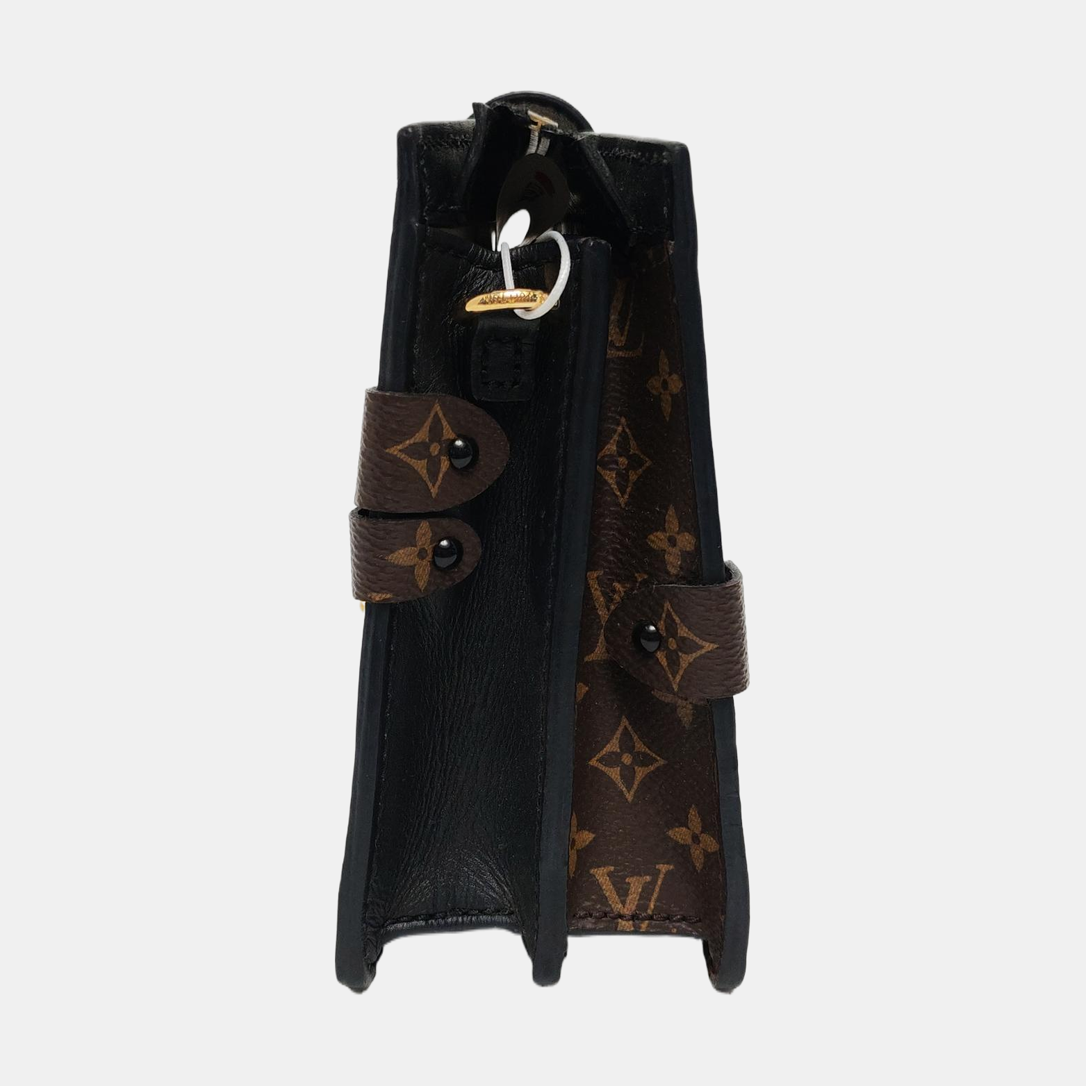 TRUNK Monogram Coated Canvas Brown