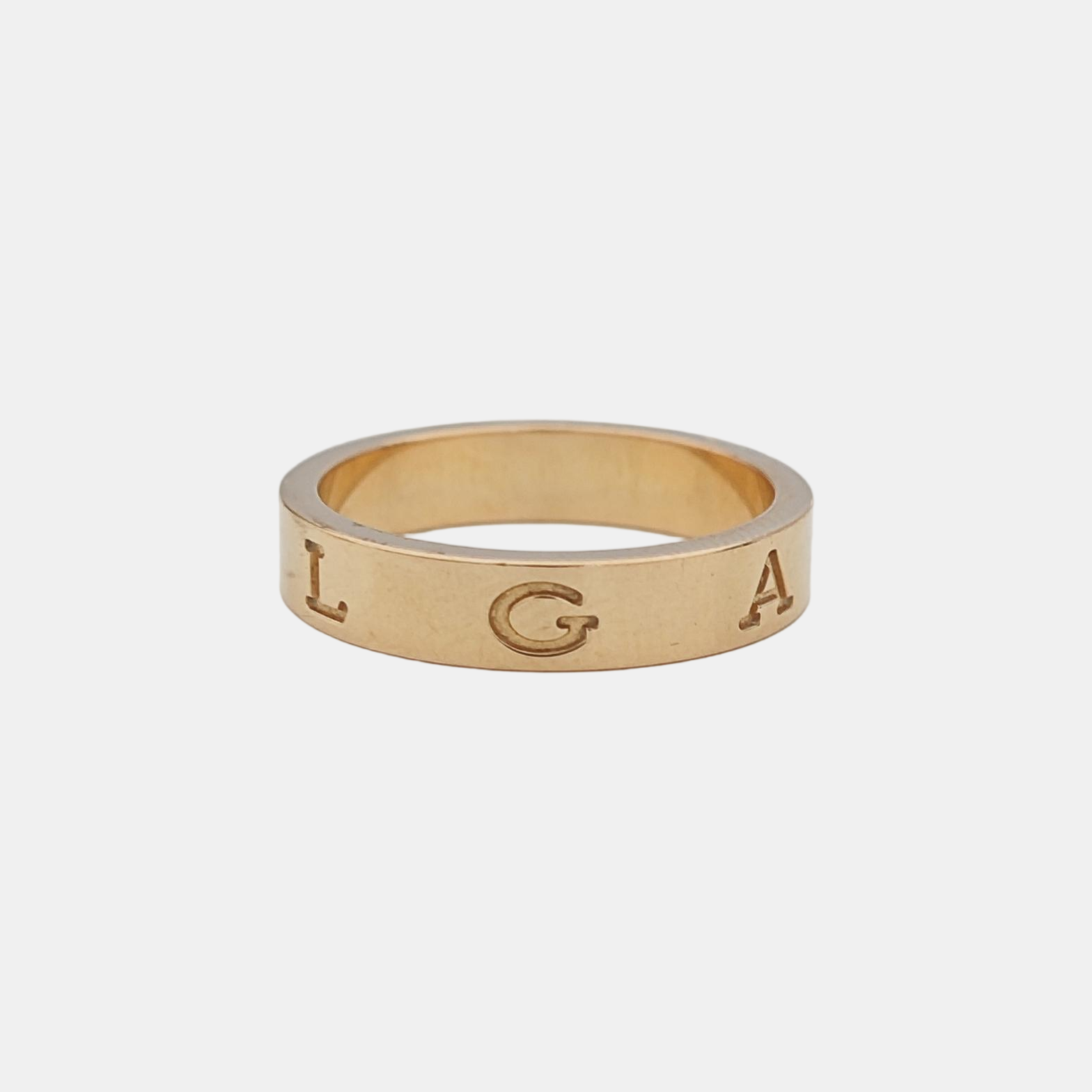 B.ZERO1 18k Rose Gold Ring EU 50