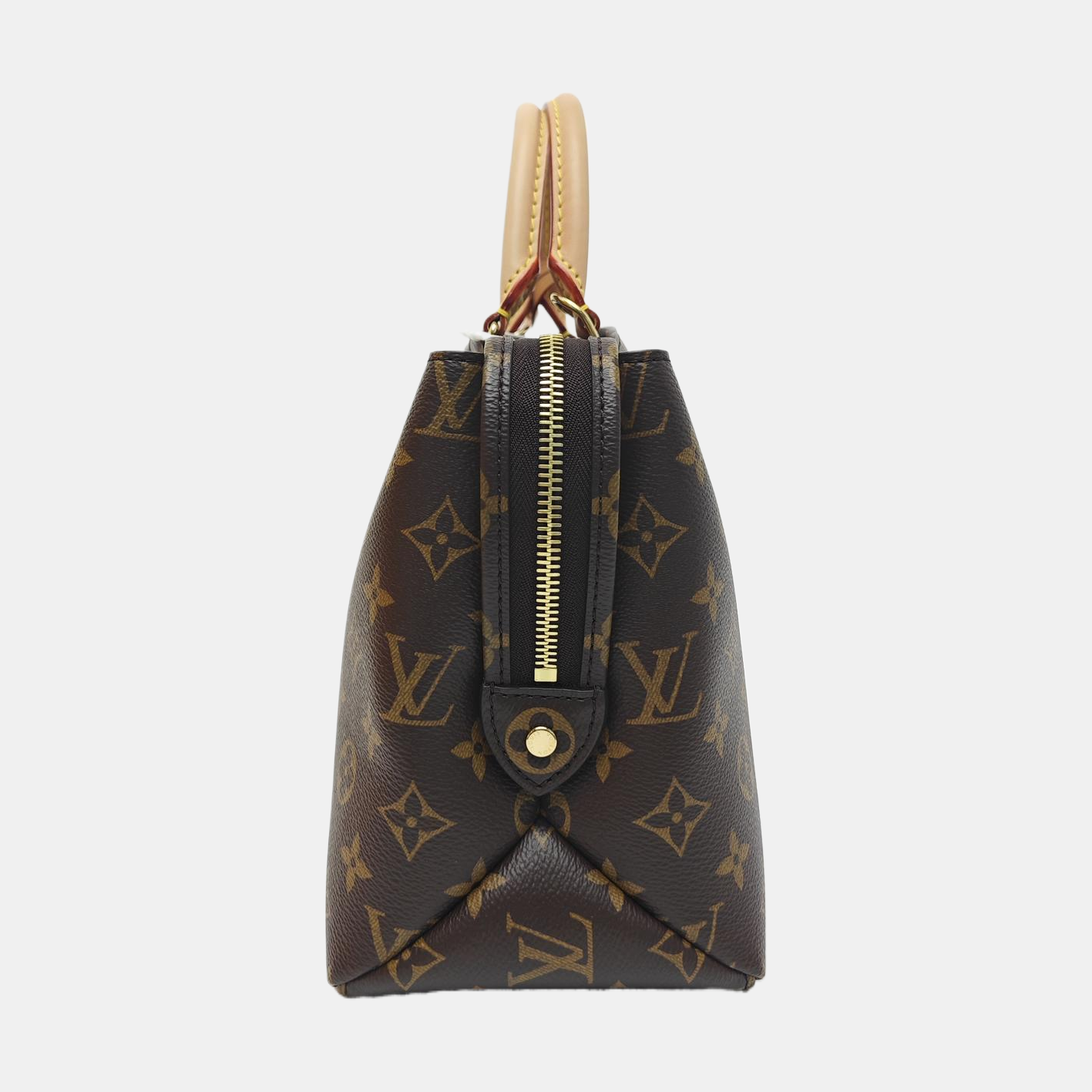 PALAIS PM Monogram Coated Canvas Brown