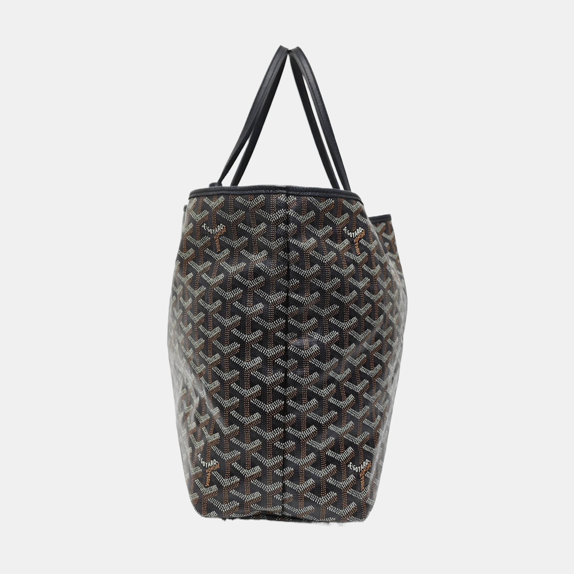 Saint Louis PM Coated Canvas Black
