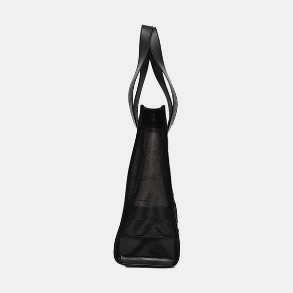 Special Material Top Handle Bag Black