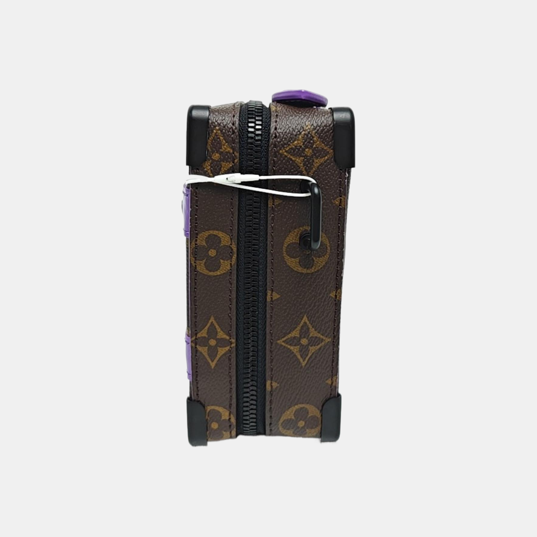 SOFT TRUNK Monogram Coated Canvas Brown
