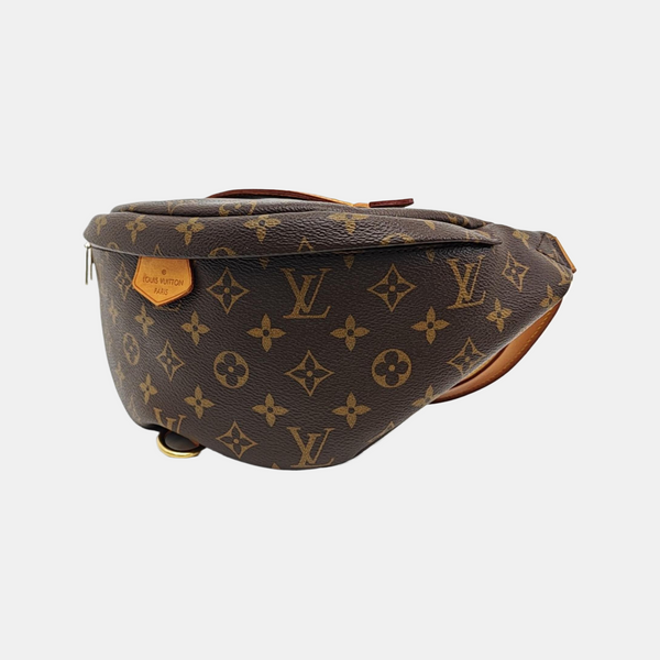 BUMBAG Monogram Coated Canvas Brown