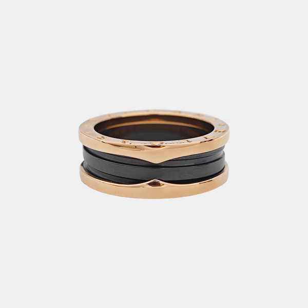 B.ZERO1 18k Rose Gold Ring EU 60