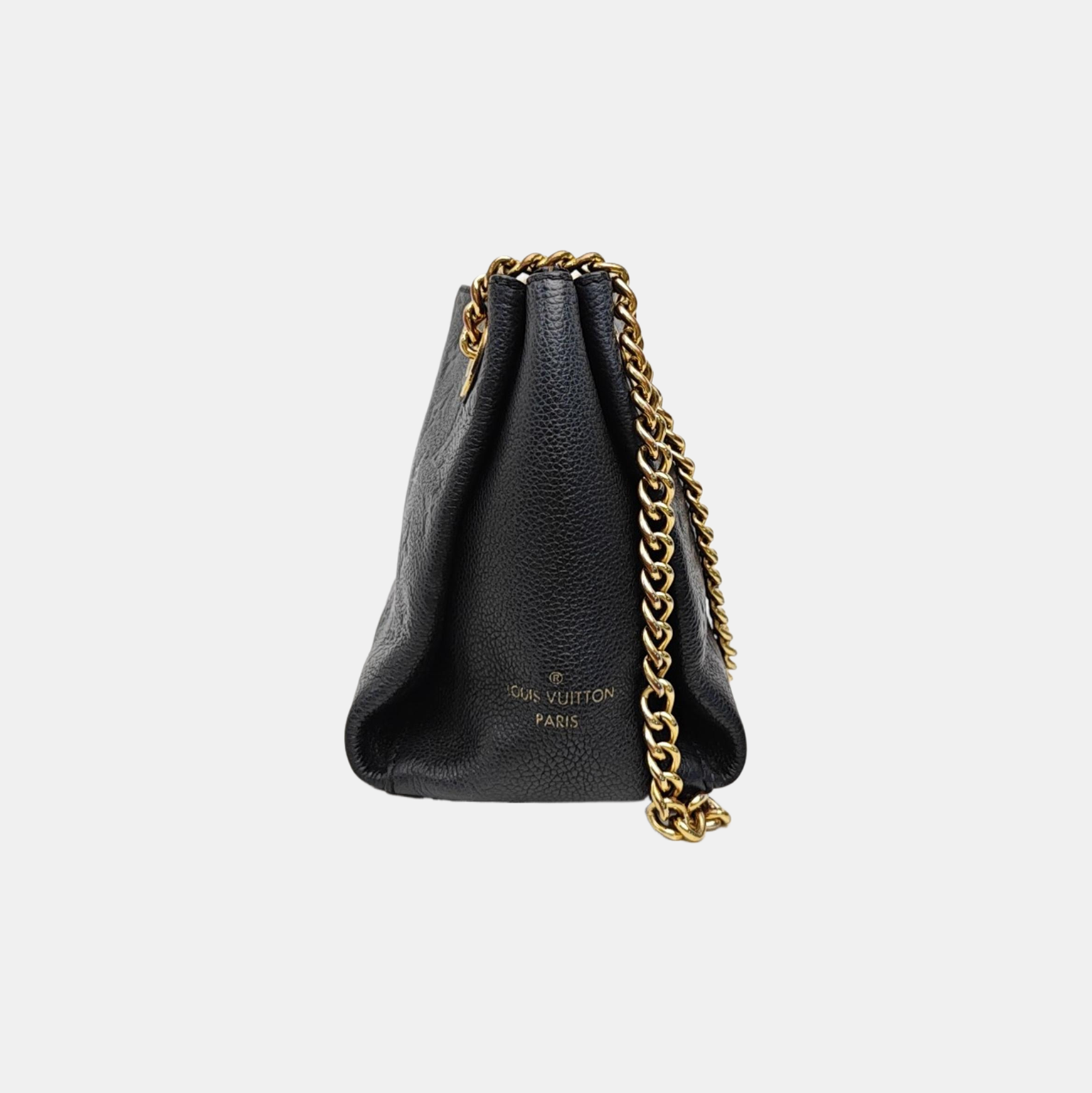 SURENE BB Monogram Calfskin Black