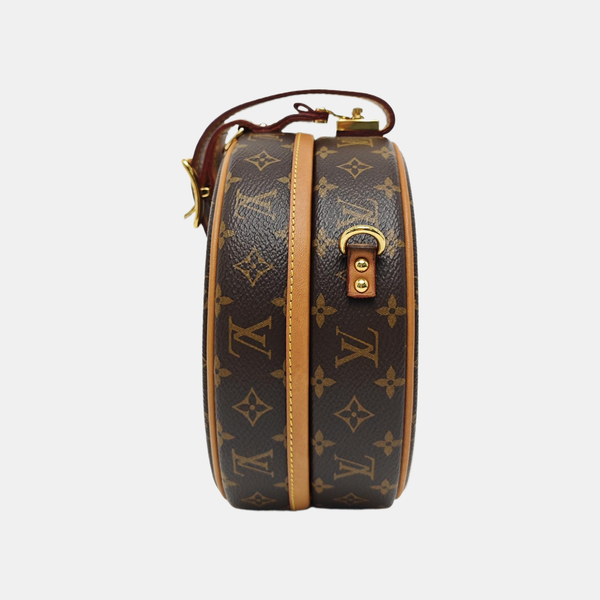 BOITE CHAPEAU PM Monogram Coated Canvas Brown