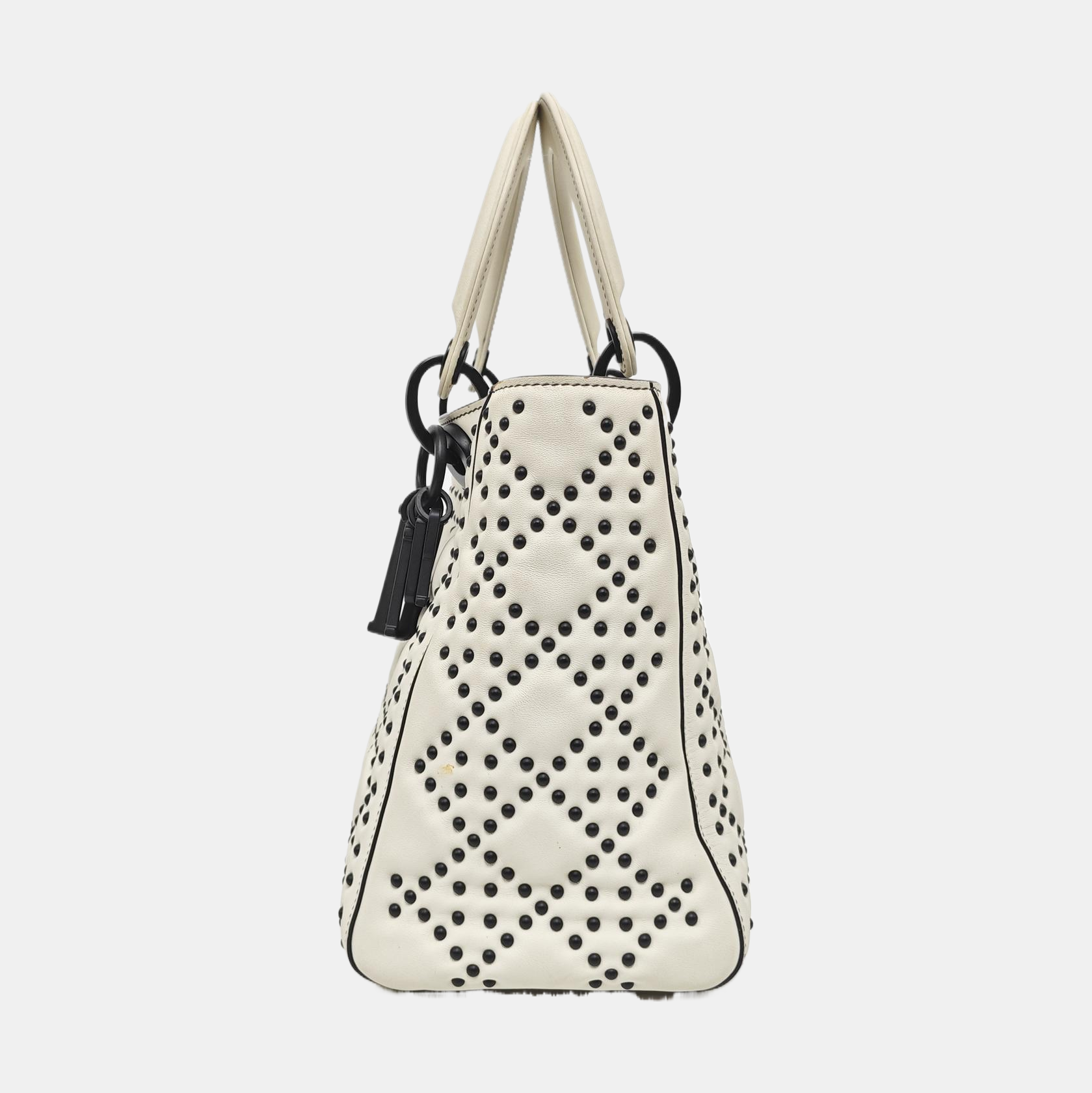 Lambskin Shoulder Bag White
