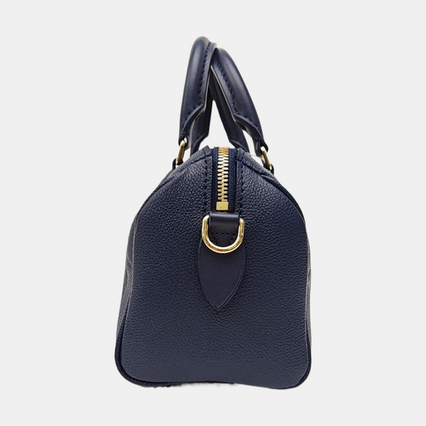 SPEEDY 20 Monogram Calfskin Blue