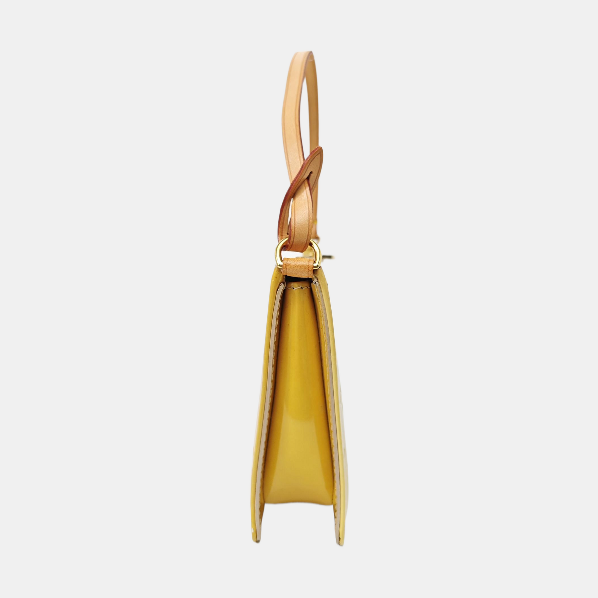 LEXINGTON Monogram Patent Leather Yellow