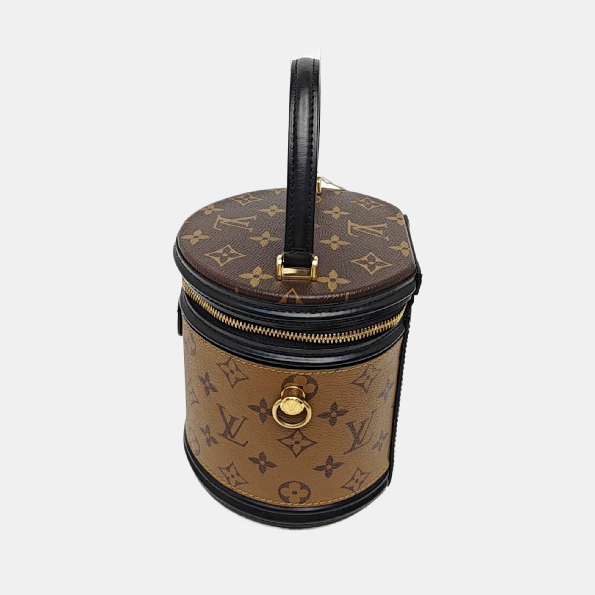 CANNES PM Monogram Coated Canvas Brown
