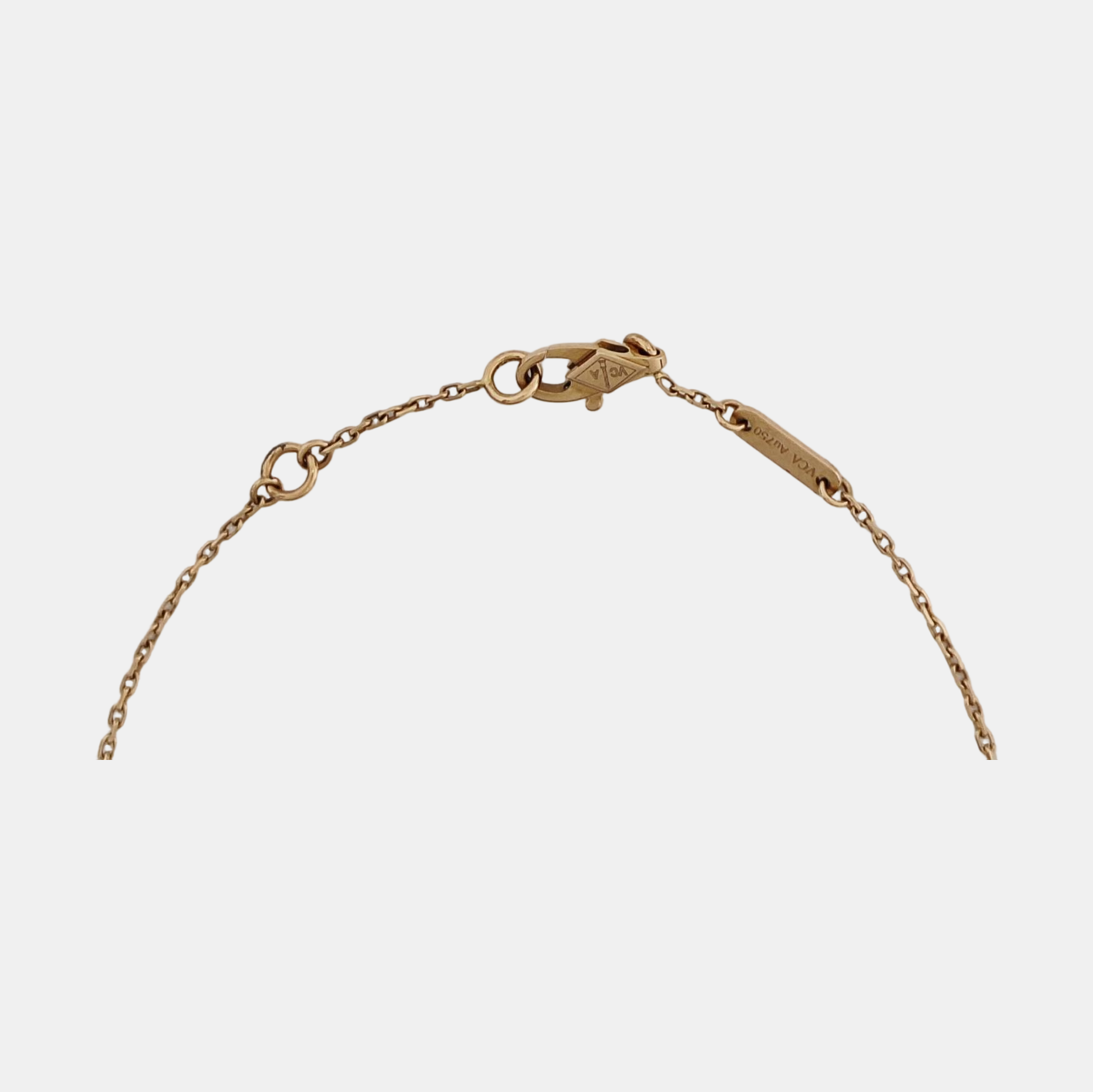 Sweet Alhambra 18k Rose Gold Bracelet