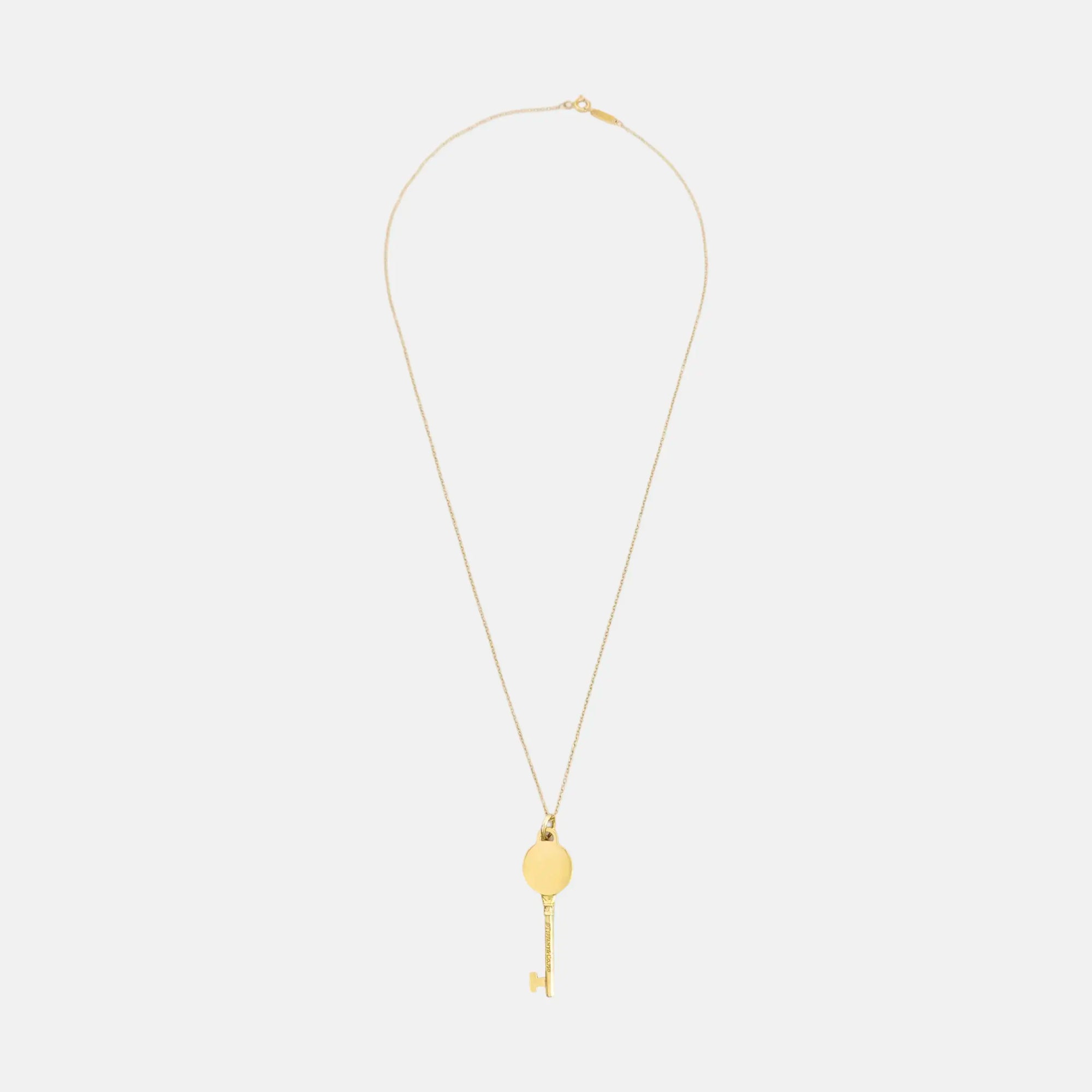 Tiffany Keys 18k Gold Necklace