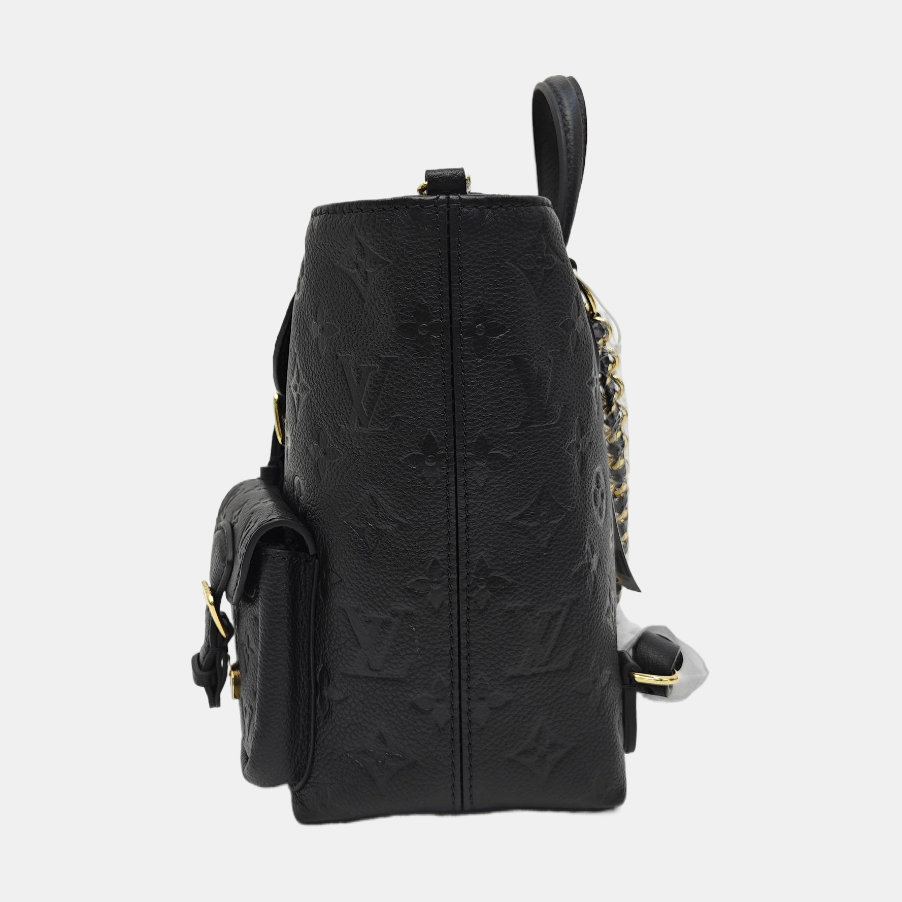 BACKUP Monogram Calfskin Black